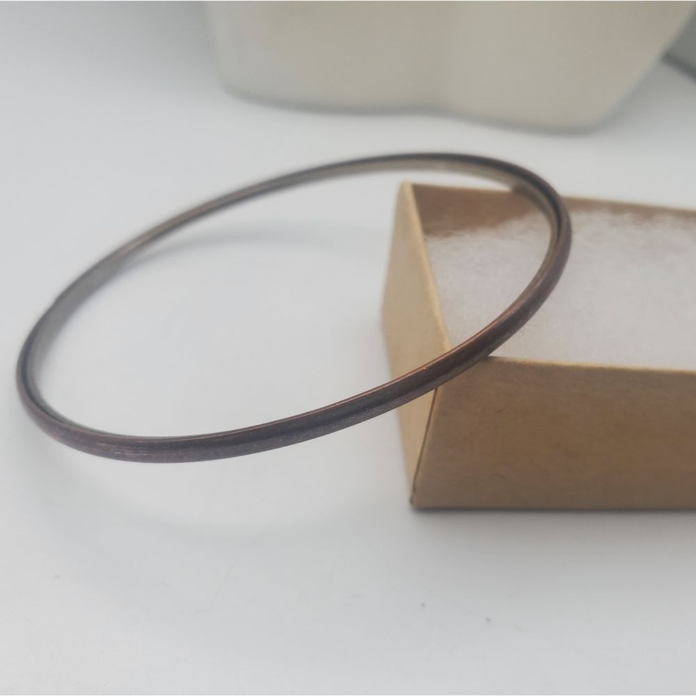 Simple copper bangle